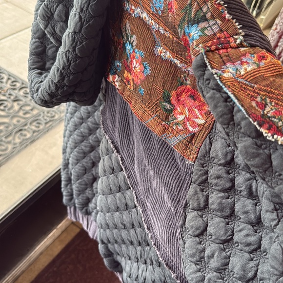 NWT POL patchwork jacket hoodie corduroy- streetwear M M1:L/XL  M2:XL/XXL *READ - Picture 11 of 17